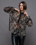 BLOUSE CHIFFON PRINTED - Image 4
