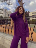 KNITTED HIGH NECK