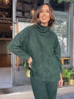 KNITTED BLOUSE HIGH NECK - Image 2
