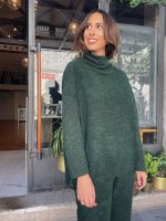 KNITTED BLOUSE HIGH NECK - Image 5