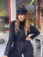 KNITTED BLOUSE HIGH NECK