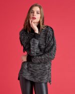 TWO TONED KNITTED SWEATER - Image 2