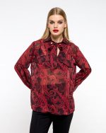 BLOUSE CHIFFON PRINTED