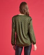 BLOUSE SATIN PRINTED - Image 4
