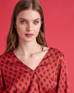 BLOUSE SATIN PRINTED - Image 6