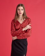 BLOUSE SATIN PRINTED - Image 7