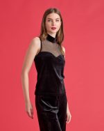 VELVET BLOUSE - Image 2