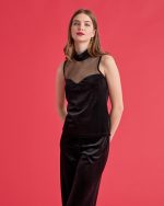 VELVET BLOUSE - Image 3