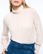BLOUSE KNITTED HIGH NECK - Image 4