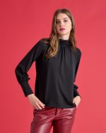 BLOUSE KNITTED HIGH NECK - Image 6