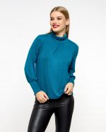 BLOUSE KNITTED HIGH NECK - Image 14