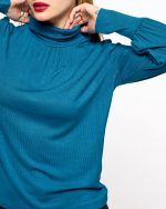 BLOUSE KNITTED HIGH NECK - Image 15