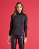 BLOUSE LYCRA HIGH NECK - Image 2