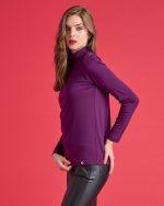 BLOUSE LYCRA HIGH NECK - Image 10