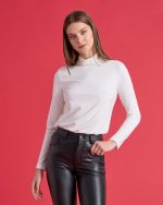 BLOUSE LYCRA HIGH NECK - Image 14