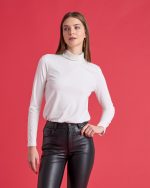 BLOUSE LYCRA HIGH NECK - Image 15