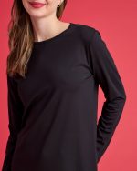 BLOUSE LYCRA ROUND NECK - Image 5