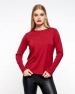 BLOUSE LYCRA ROUND NECK - Image 6
