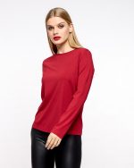 BLOUSE LYCRA ROUND NECK - Image 9