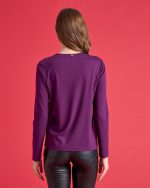 BLOUSE LYCRA ROUND NECK - Image 12