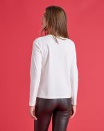 BLOUSE LYCRA ROUND NECK - Image 16