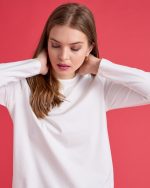 BLOUSE LYCRA ROUND NECK - Image 17