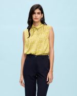 BLOUSE SLEEVELESS PRINTED