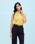 BLOUSE SLEEVELESS PRINTED - Image 3