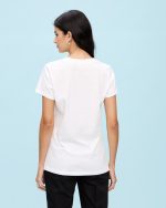 T-SHIRT COTTON V NECK - Image 9