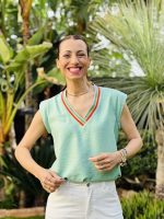 BLOUSE SLEEVELESS