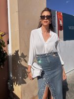 BLOUSE V NECK