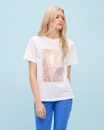 T-SHIRT COTTON WITH STAMP