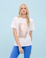 T-SHIRT COTTON WITH STAMP - Image 2