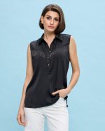 BLOUSE METAL FRINGES - Image 3