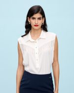 BLOUSE METAL FRINGES - Image 7