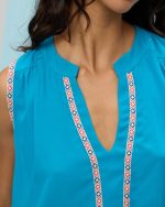 BLOUSE VISCOSE SLEEVELESS - Image 4
