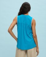 BLOUSE VISCOSE SLEEVELESS - Image 5