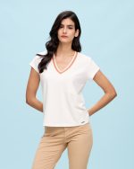 BLOUSE V NECK