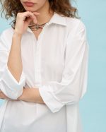 BLOUSE OVERSIZED COTTON - Image 9