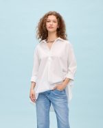 BLOUSE OVERSIZED COTTON - Image 10