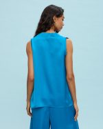 BLOUSE SATIN V NECK - Image 8