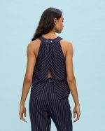 BLOUSE LINEN STRIPES - Image 10