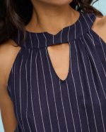 BLOUSE LINEN STRIPES - Image 12