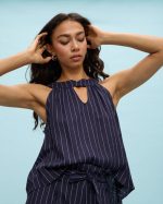 BLOUSE LINEN STRIPES - Image 13