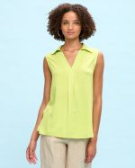 BLOUSE SLEEVELESS