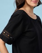 BLOUSE SHORT SLEEVE - Image 4