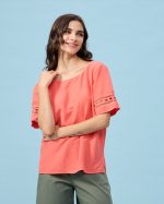 BLOUSE SHORT SLEEVE - Image 8