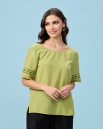 BLOUSE SHORT SLEEVE - Image 13