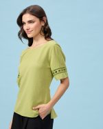 BLOUSE SHORT SLEEVE - Image 14