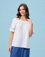 BLOUSE SHORT SLEEVE - Image 19